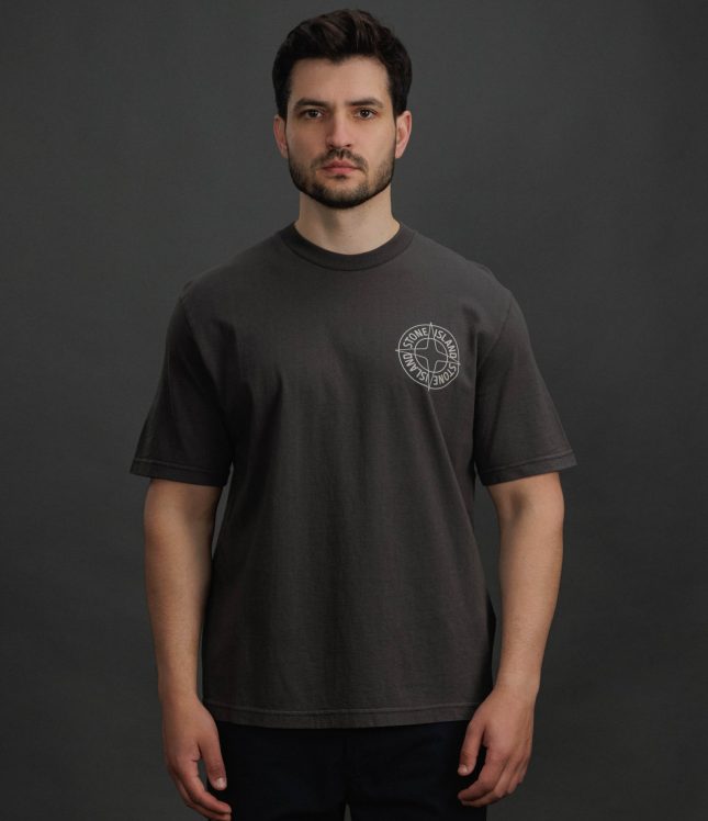 Чоловіча футболка STONE ISLAND 152100001-S0284 V0065, колір сірий | Ціна 12499 грн, фото 2