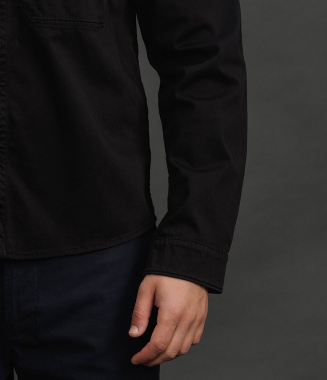 Чоловічий оверширт STONE ISLAND 151200015-S0012 V0029, колір чорний | Ціна 27499 грн, фото 5
