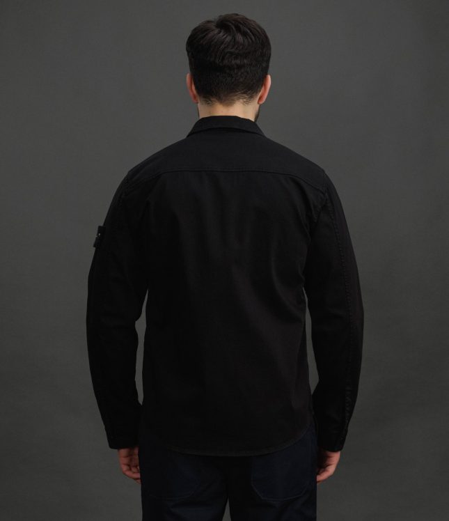 Чоловічий оверширт STONE ISLAND 151200015-S0012 V0029, колір чорний | Ціна 27499 грн, фото 6