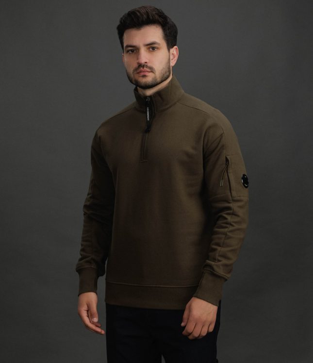 Чоловічий світшот C.P. COMPANY CMSS172A 005086W COL:683, колір зелений | Ціна 12499 грн, фото 1