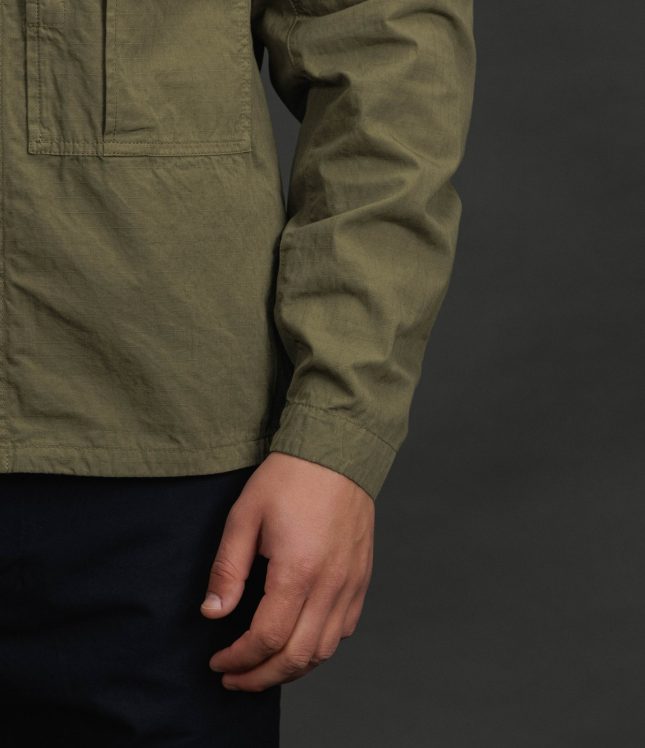 Чоловічий оверширт STONE ISLAND 151200005-S0298 V005G, колір зелений | Ціна 27499 грн, фото 5