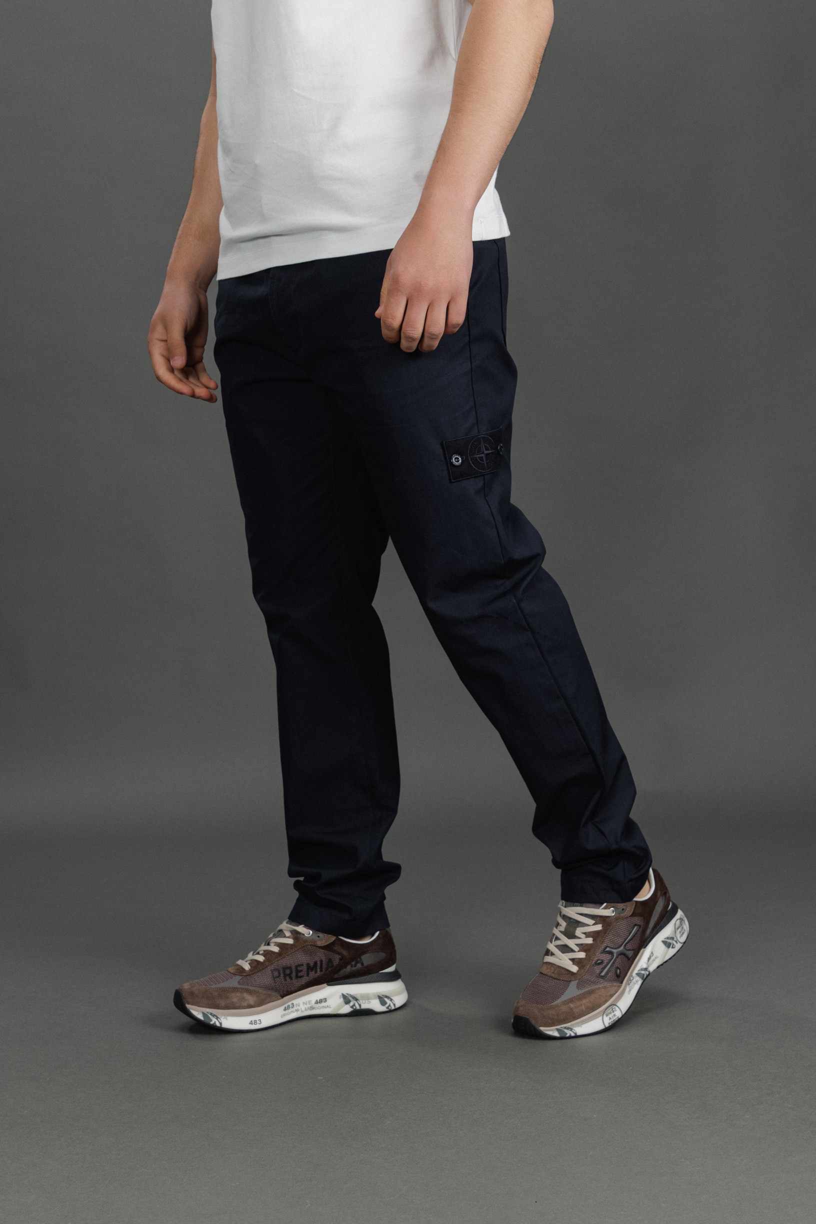 Чоловічі штани STONE ISLAND 153100018-S00J7 S0F01 V0020, колір синій
