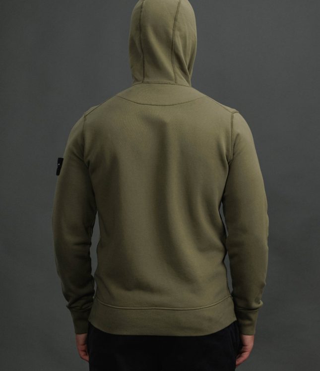 Чоловіче худі STONE ISLAND 156100061-S0051 V005G, колір зелений | Ціна 20999 грн, фото 7