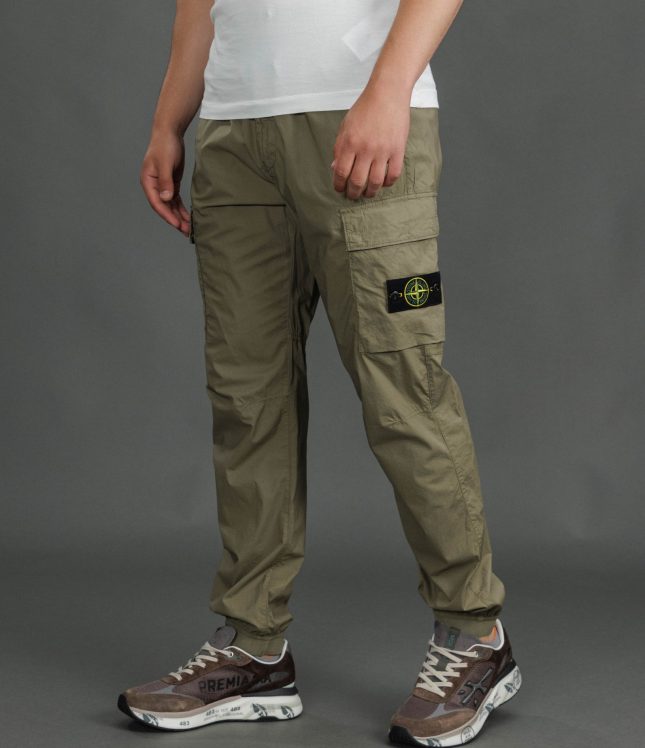 Чоловічі штани STONE ISLAND 153100031-S0003 V005G, колір зелений | Ціна 23999 грн, фото 1