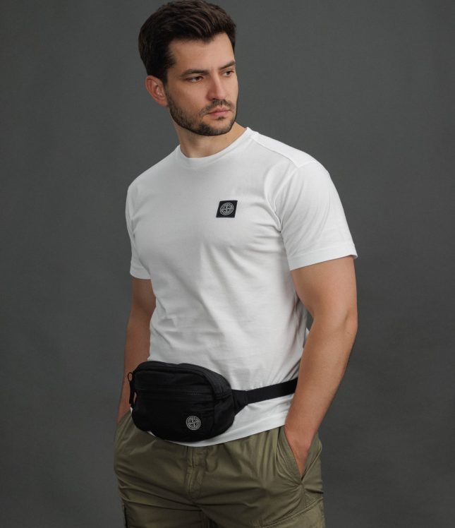 Чоловіча сумка STONE ISLAND 159200014-S0251 V0029, колір чорний | Ціна 11999 грн, фото 3