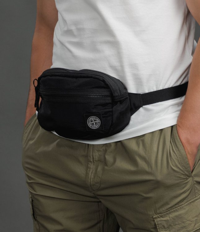 Чоловіча сумка STONE ISLAND 159200014-S0251 V0029, колір чорний | Ціна 11999 грн, фото 6