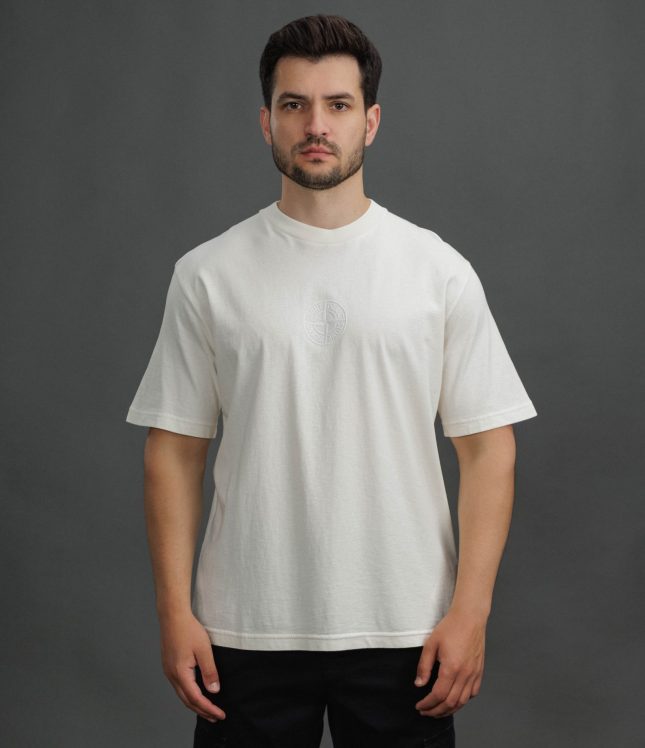 Чоловіча футболка STONE ISLAND 152100001-S0E14 V0093, колір бежевий | Ціна 12499 грн, фото 2