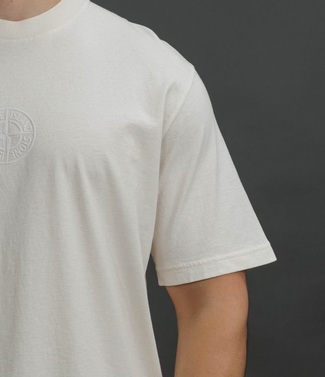 Чоловіча футболка STONE ISLAND 152100001-S0E14 V0093, колір бежевий | Ціна 12499 грн, фото 4