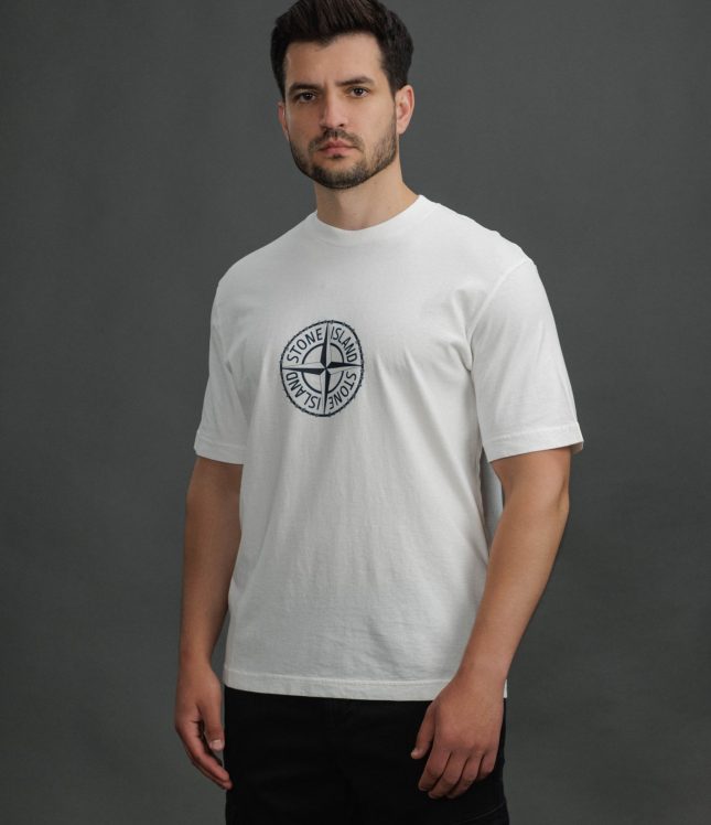 Чоловіча футболка STONE ISLAND 152100001-S0362 V0001, колір білий | Ціна 12499 грн, фото 1