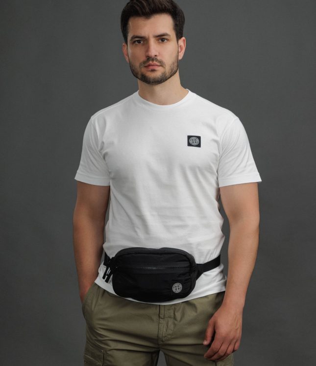 Чоловіча сумка STONE ISLAND 159200014-S0251 V0029, колір чорний | Ціна 11999 грн, фото 4