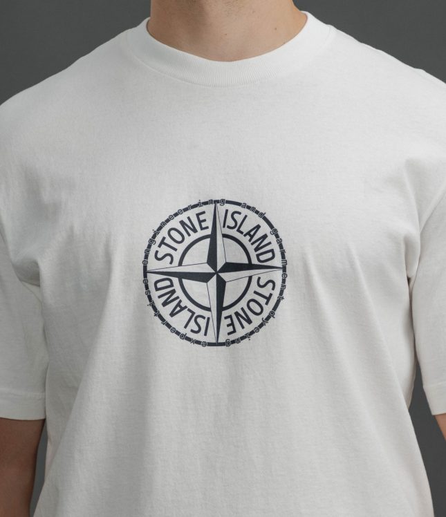 Чоловіча футболка STONE ISLAND 152100001-S0362 V0001, колір білий | Ціна 12499 грн, фото 3