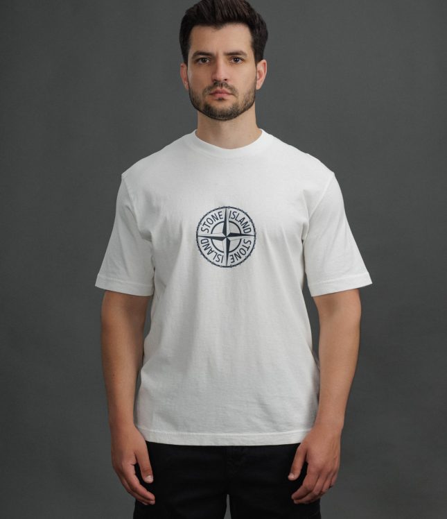 Чоловіча футболка STONE ISLAND 152100001-S0362 V0001, колір білий | Ціна 12499 грн, фото 2