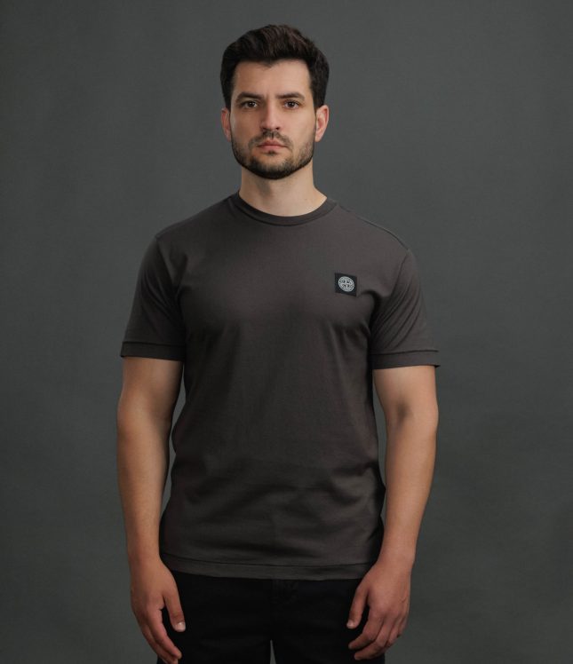 Чоловіча футболка STONE ISLAND 152100027-S0013 V0065, колір сірий | Ціна 9499 грн, фото 2