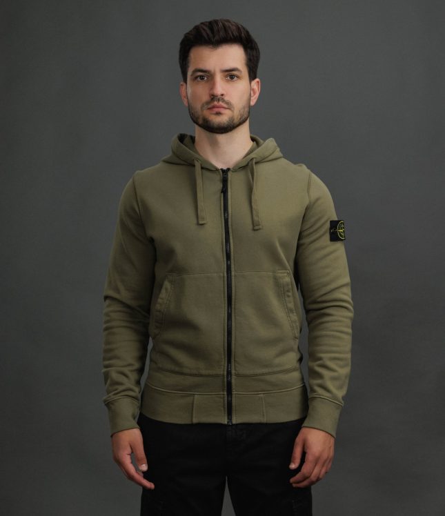 Чоловіче худі STONE ISLAND 156100061-S0051 V005G, колір зелений | Ціна 20999 грн, фото 2
