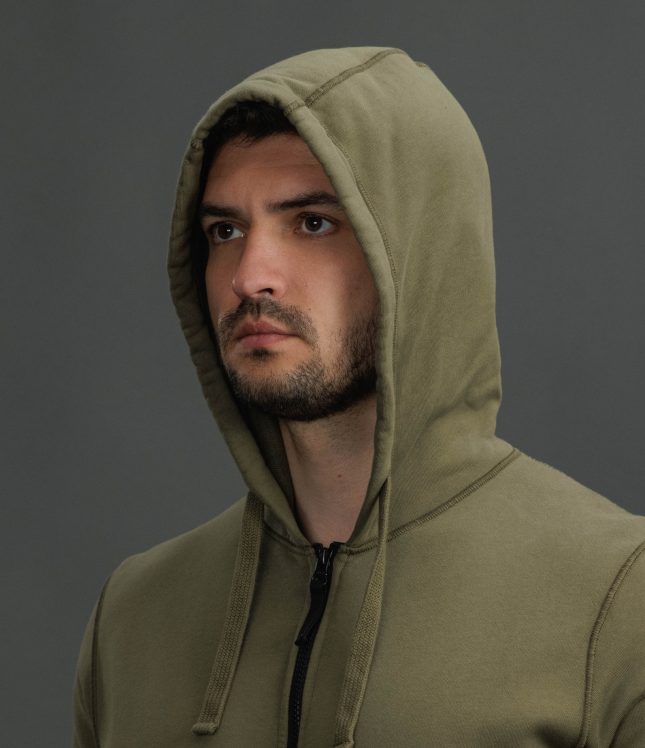 Чоловіче худі STONE ISLAND 156100061-S0051 V005G, колір зелений | Ціна 20999 грн, фото 3