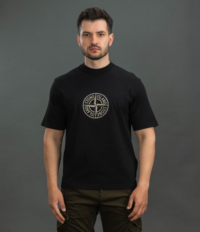 Чоловіча футболка STONE ISLAND L1S152100001-S0362 V0029, колір чорний | Ціна 12499 грн, фото 2