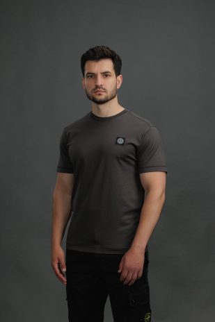 Чоловіча футболка STONE ISLAND 152100027-S0013 V0065, колір сірий
