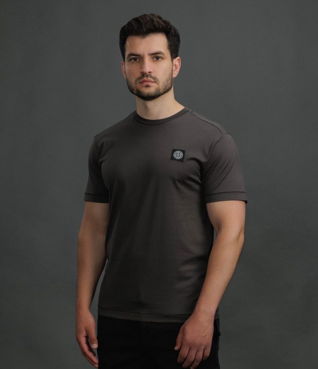 Чоловіча футболка STONE ISLAND 152100027-S0013 V0065, колір сірий | Ціна 9499 грн, фото 1