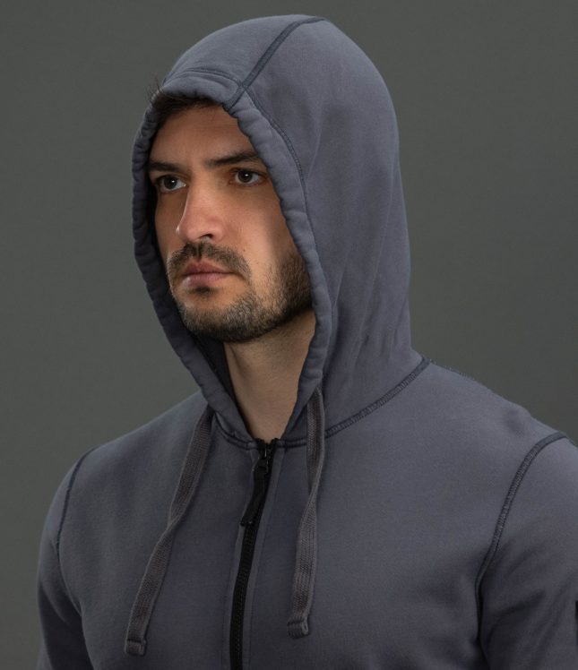 Чоловіче худі STONE ISLAND 156100061-S0051 V002D, колір сірий | Ціна 20999 грн, фото 6