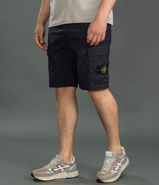 Чоловічі шорти STONE ISLAND 15L100020-S0003 V0020, колір синій | Ціна 17999 грн, фото 1