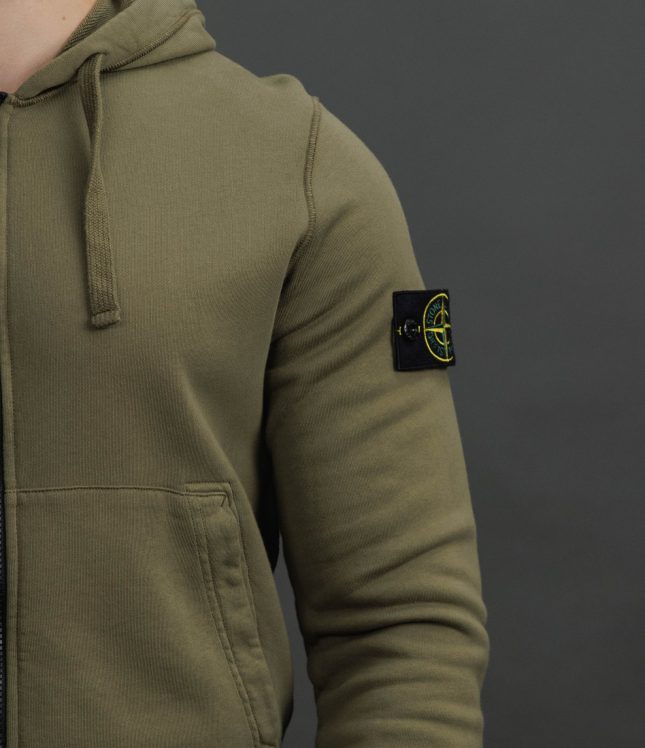 Чоловіче худі STONE ISLAND 156100061-S0051 V005G, колір зелений | Ціна 20999 грн, фото 5