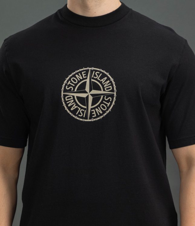Чоловіча футболка STONE ISLAND L1S152100001-S0362 V0029, колір чорний | Ціна 12499 грн, фото 3