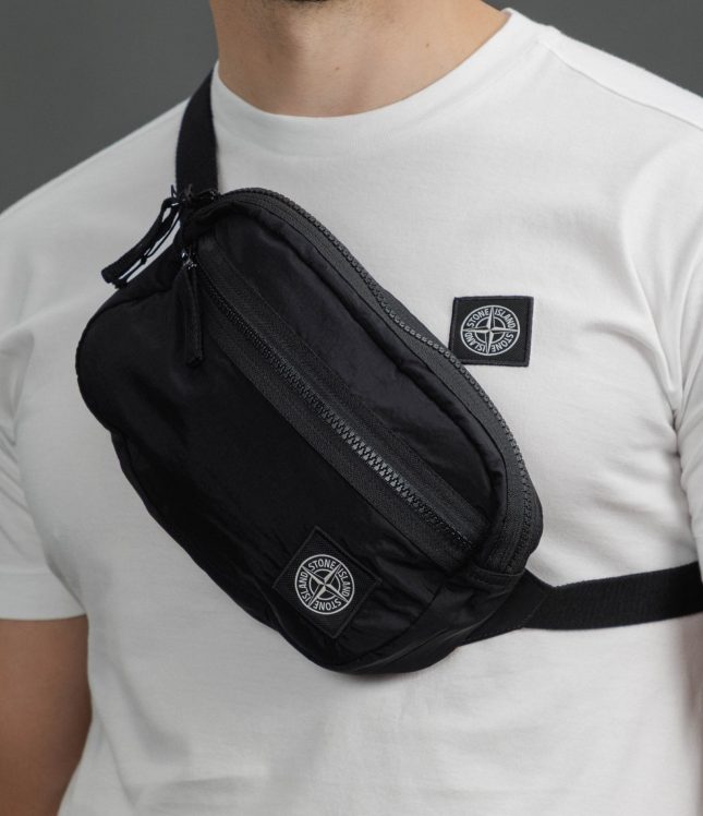 Чоловіча сумка STONE ISLAND 159200014-S0251 V0029, колір чорний | Ціна 11999 грн, фото 5
