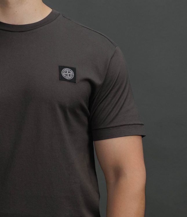 Чоловіча футболка STONE ISLAND 152100027-S0013 V0065, колір сірий | Ціна 9499 грн, фото 4
