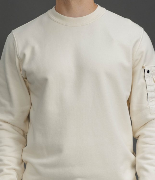 Чоловічий світшот STONE ISLAND 156100019-S0410 V0093, колір бежевий | Ціна 19999 грн, фото 3