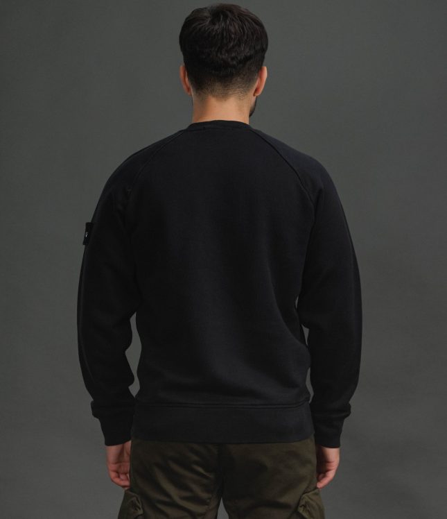 Чоловічий світшот STONE ISLAND 156100028-S0F42 V0029, колір чорний | Ціна 20999 грн, фото 6