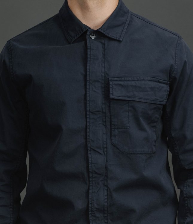 Чоловічий оверширт STONE ISLAND 151200013-S0A10 V0020, колір синій | Ціна 27499 грн, фото 3