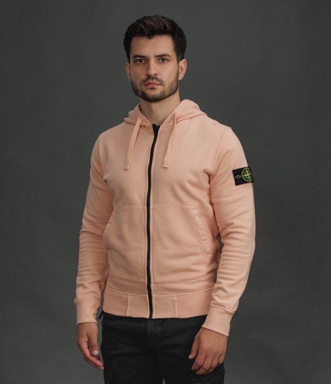 Чоловіче худі STONE ISLAND 156100061-S0051 V008E, колір рожевий | Ціна 20999 грн, фото 1