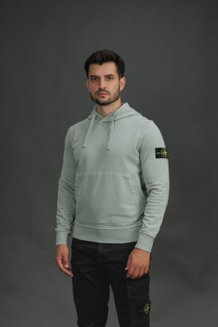 Чоловіче худі STONE ISLAND 156100062-S0051 V0055, колір зелений