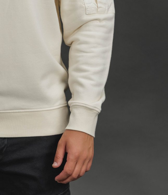 Чоловічий світшот STONE ISLAND 156100019-S0410 V0093, колір бежевий | Ціна 19999 грн, фото 5