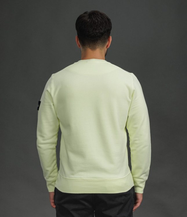 Чоловічий світшот STONE ISLAND 156100060-S0051 V003C, колір жовтий | Ціна 15499 грн, фото 6