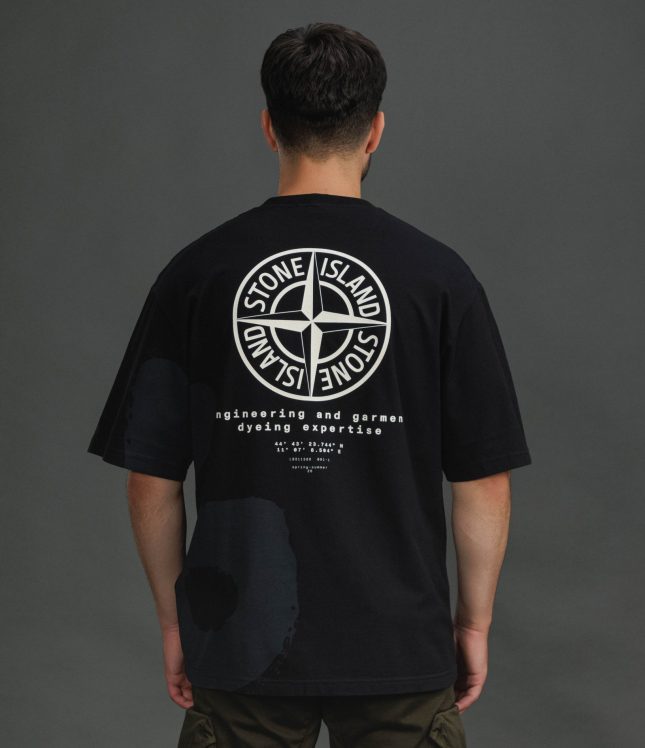 Чоловіча футболка STONE ISLAND 152100002-S0365 V0029, колір чорний | Ціна 14499 грн, фото 6