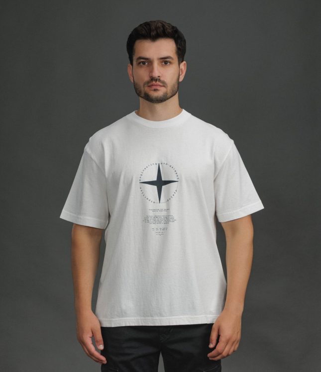 Чоловіча футболка STONE ISLAND 152100001-S0363 V0001, колір білий | Ціна 12499 грн, фото 2