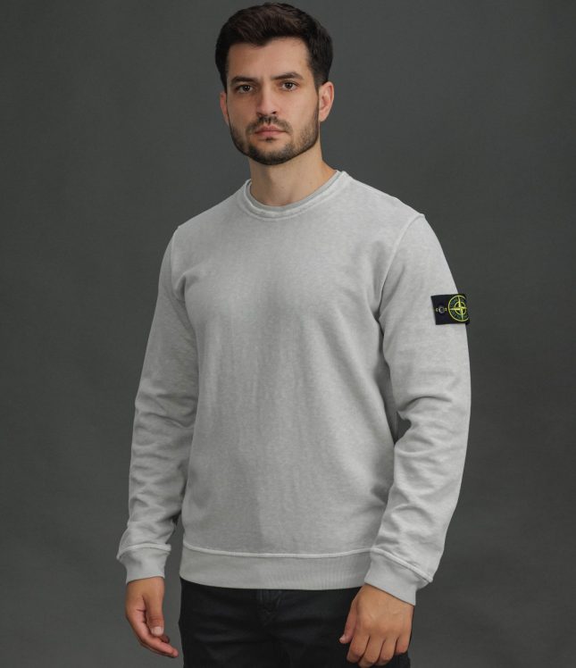 Чоловічий світшот STONE ISLAND 156100034-S0060 V0161, колір сірий | Ціна 17999 грн, фото 1