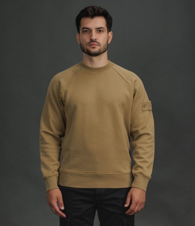 Чоловічий світшот STONE ISLAND 156100028-S0F42 V0098, колір коричневий | Ціна 20999 грн, фото 2