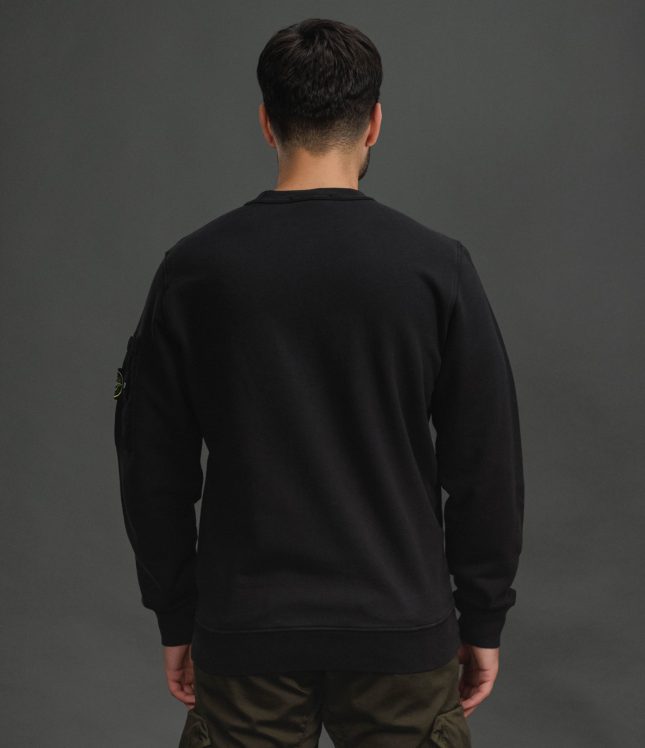 Чоловічий світшот STONE ISLAND 156100019-S0410 V0029, колір чорний | Ціна 19999 грн, фото 6