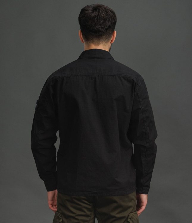Чоловічий оверширт STONE ISLAND 151200005-S0298 V0029, колір чорний | Ціна 27499 грн, фото 6