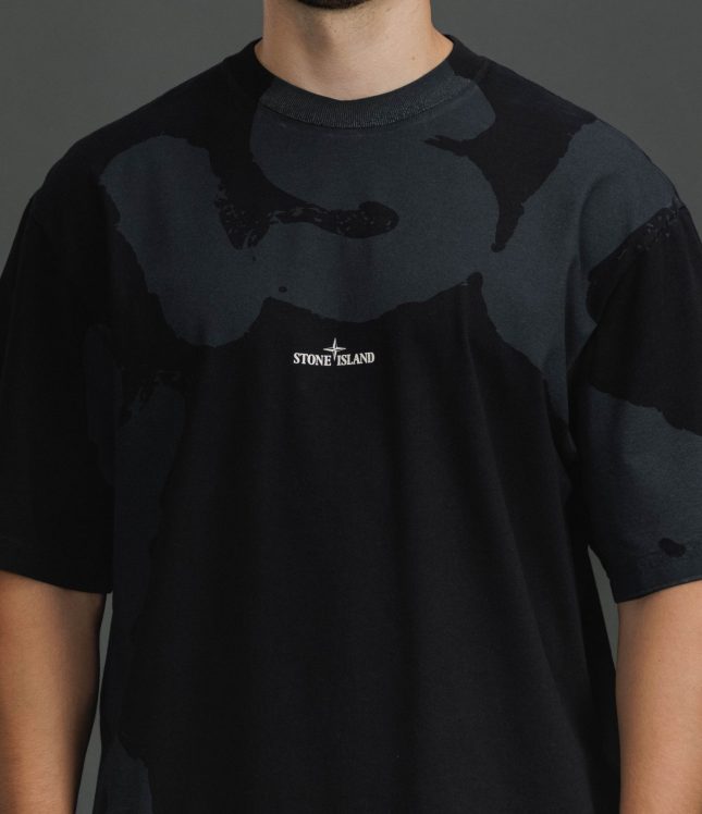 Чоловіча футболка STONE ISLAND 152100002-S0365 V0029, колір чорний | Ціна 14499 грн, фото 3