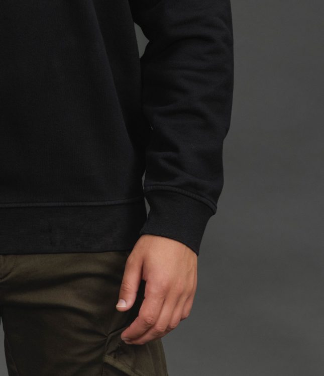Чоловічий світшот STONE ISLAND 156100001-S0283 V0029, колір чорний | Ціна 17999 грн, фото 5