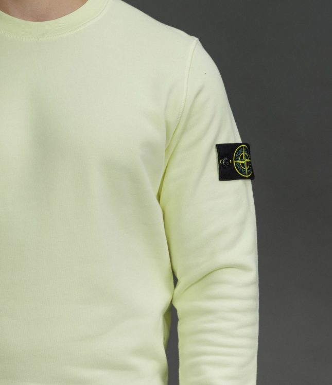 Чоловічий світшот STONE ISLAND 156100060-S0051 V003C, колір жовтий | Ціна 15499 грн, фото 4