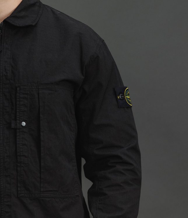 Чоловічий оверширт STONE ISLAND 151200005-S0298 V0029, колір чорний | Ціна 27499 грн, фото 4