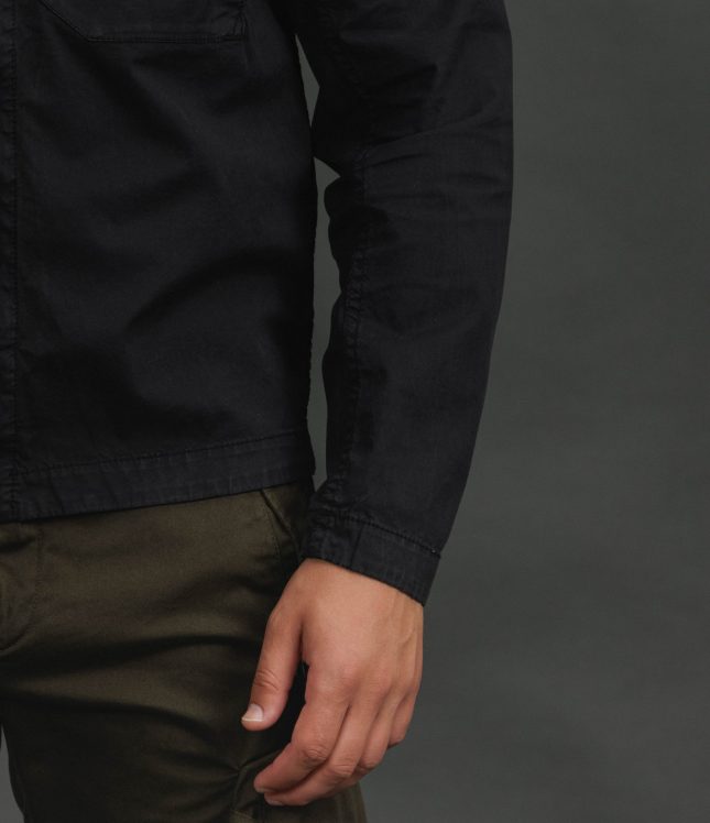 Чоловічий оверширт STONE ISLAND 151200013-S0A10 V0029, колір чорний | Ціна 27499 грн, фото 5
