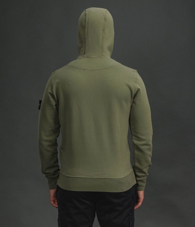 Чоловіче худі STONE ISLAND 156100062-S0051 V005G, колір зелений | Ціна 18499 грн, фото 7