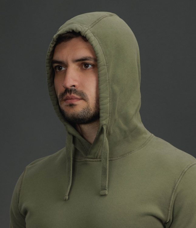 Чоловіче худі STONE ISLAND 156100062-S0051 V005G, колір зелений | Ціна 18499 грн, фото 3