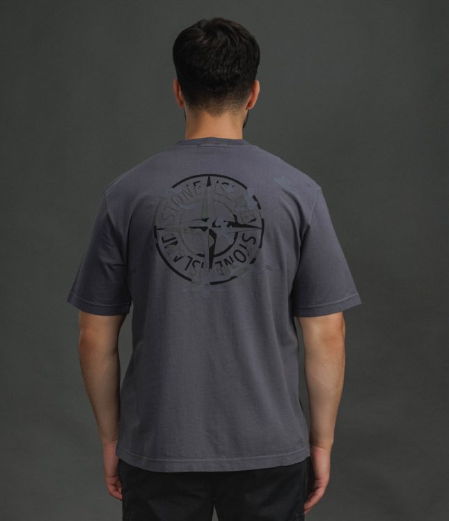 Чоловіча футболка STONE ISLAND 152100001-S0E14 V002D, колір сірий | Ціна 12499 грн, фото 6
