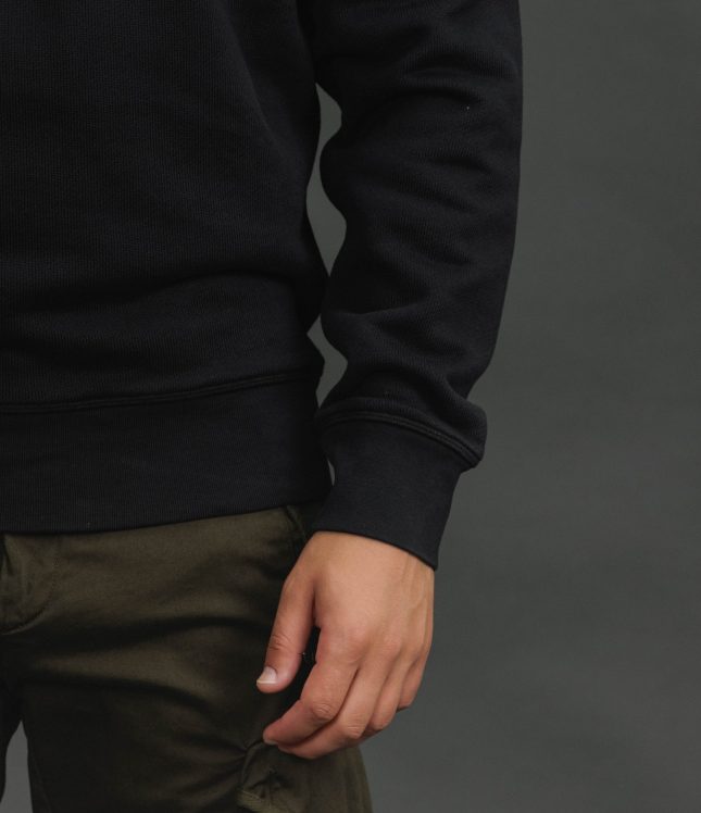 Чоловічий світшот STONE ISLAND 156100028-S0F42 V0029, колір чорний | Ціна 20999 грн, фото 5